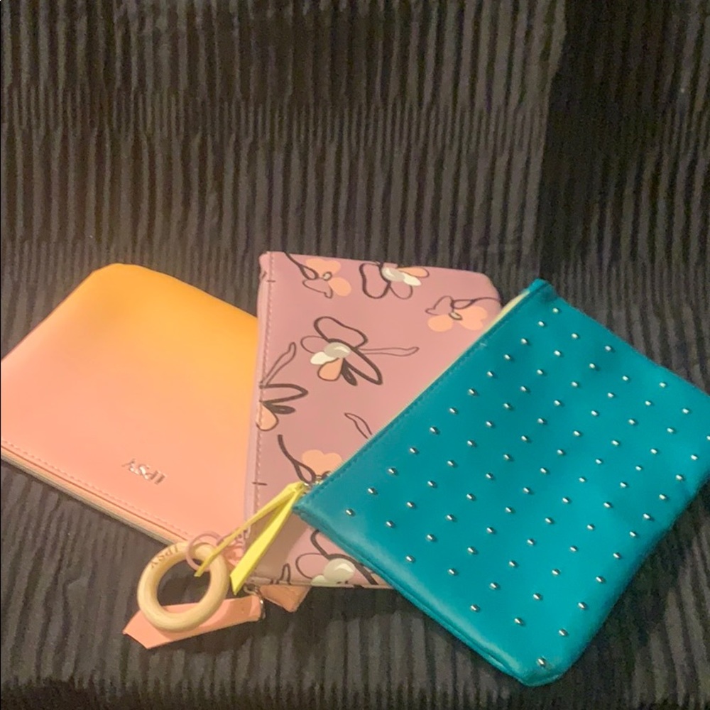 Small Makeup bags set of 3